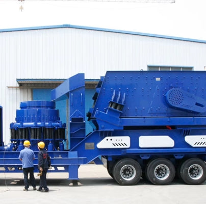 Tire Mobile Cone Crusher