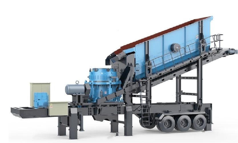 Tire Mobile Cone Crusher