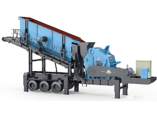 Tire Mobile Impact Crusher